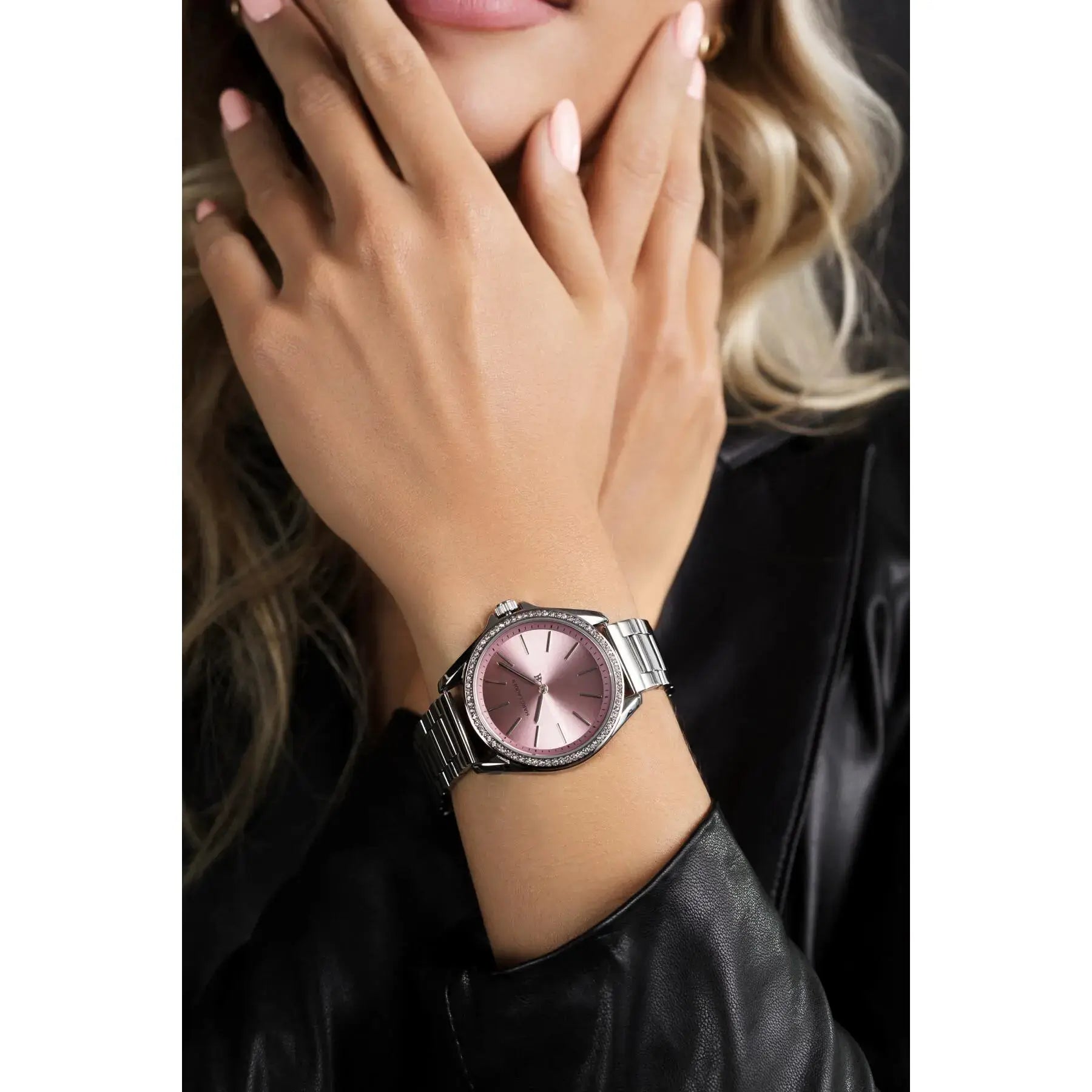 Montre Marc Lauder Silver Link 38 mm – Élégance intemporelle