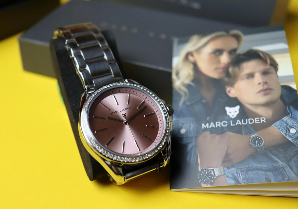 Montre Marc Lauder Silver Link 38 mm – Élégance intemporelle
