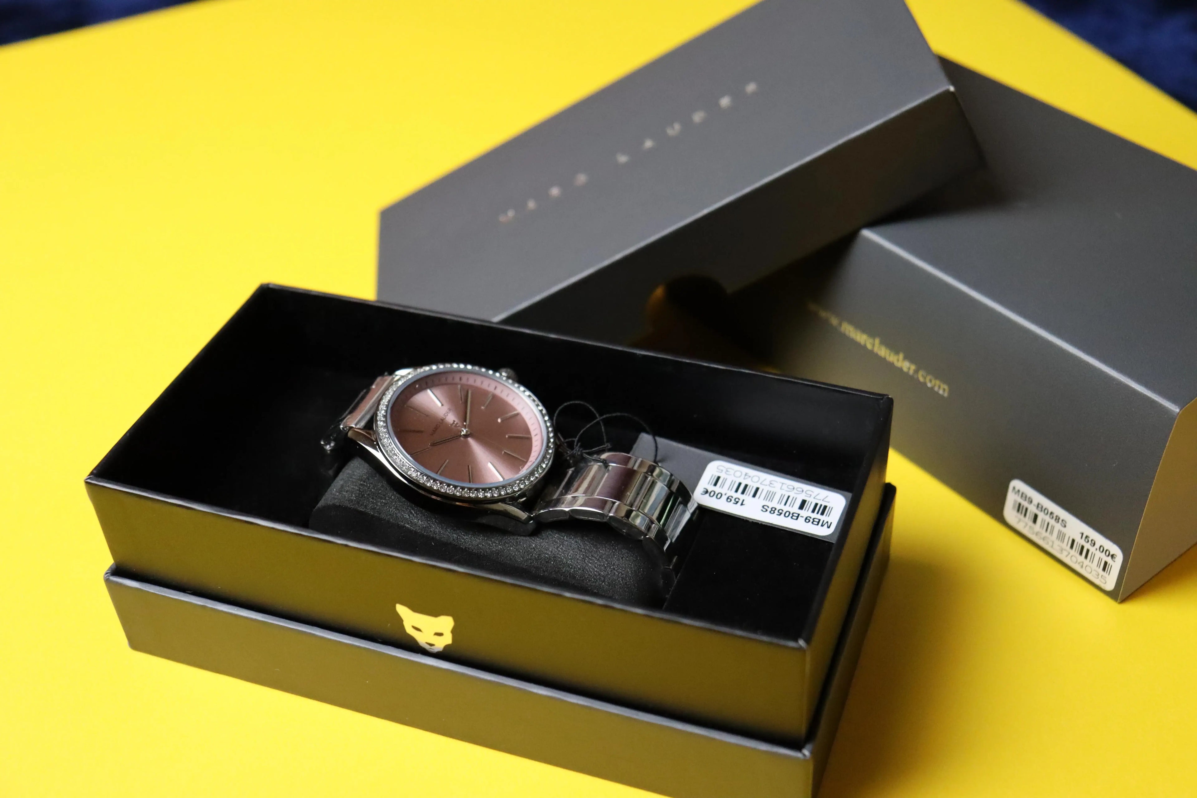 Montre Marc Lauder Silver Link 38 mm – Élégance intemporelle