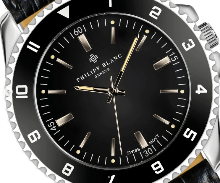 Montre Philipp Blanc Avenches – Élégance intemporelle